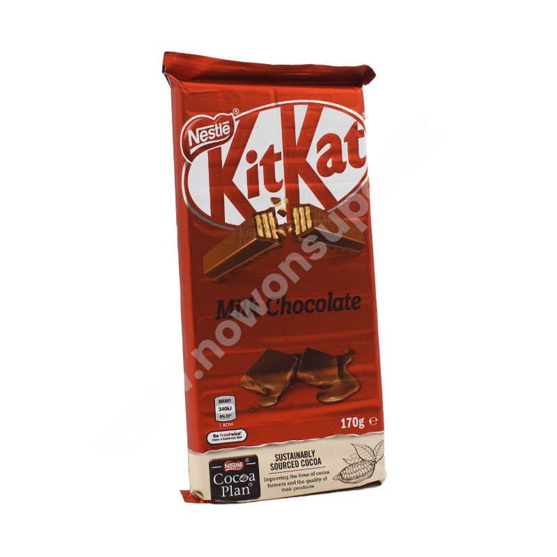 Nestle Kit Kat Milk Choc Block 170g Now On Super