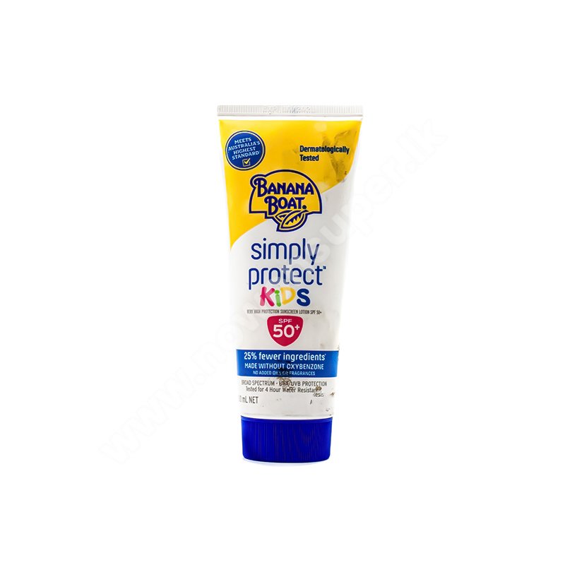 banana boat simply protect spf 50 sunscreen