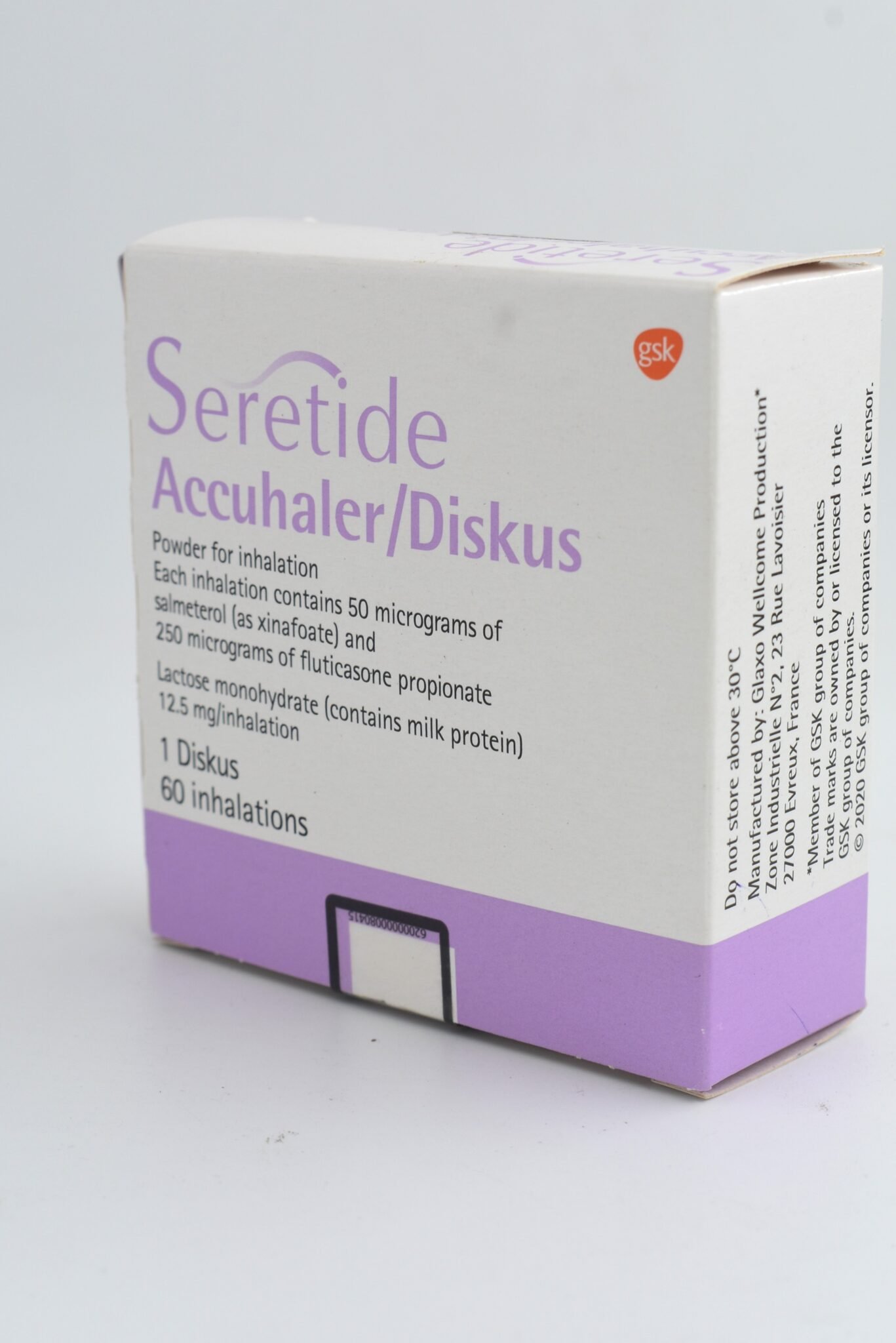 Seretide Accuhaler/Diskus 50mcg/500mcg - Now On Super