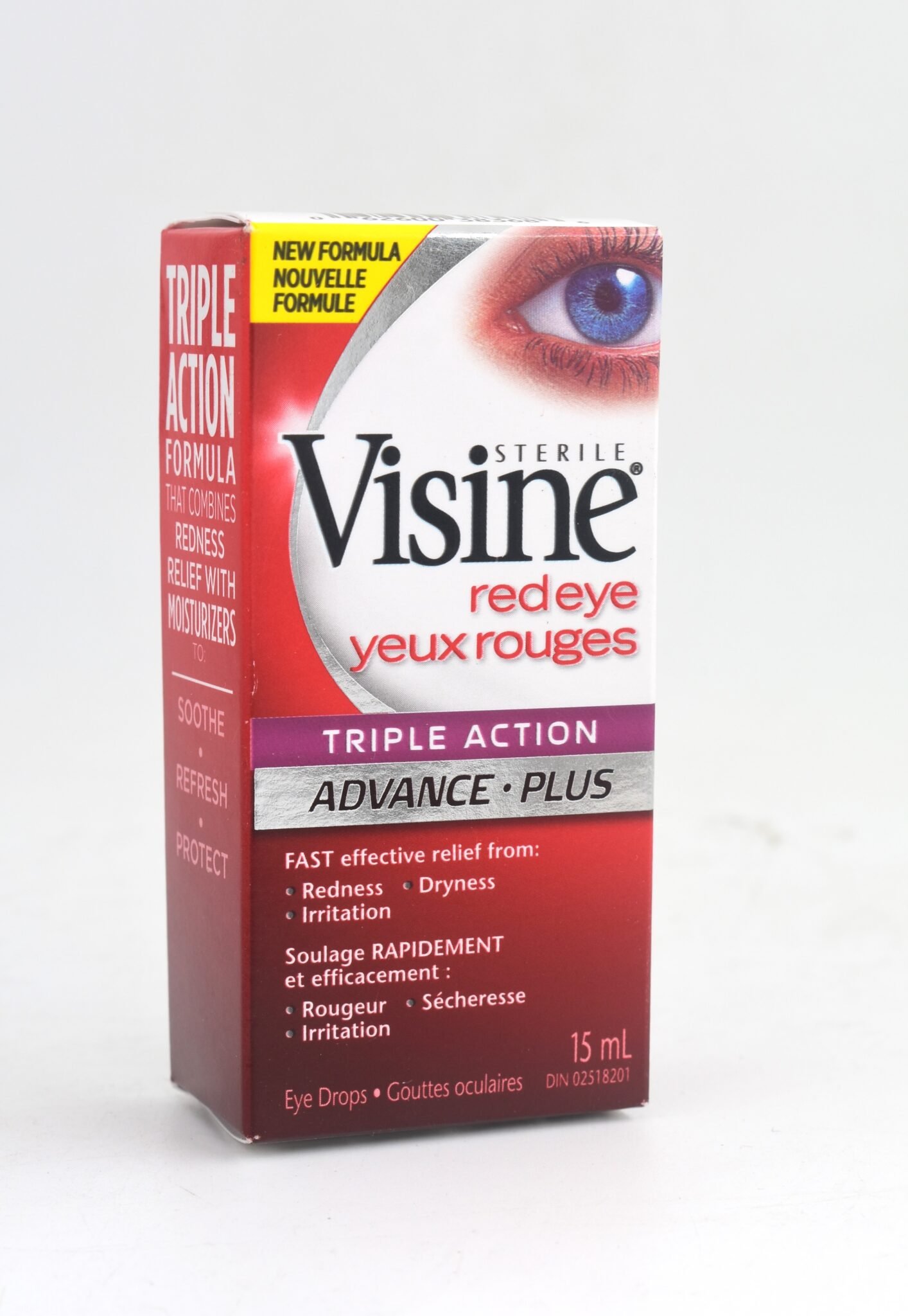 Visine® Red Eye Comfort Eye Drops For Fast Acting Redness Relief Now On Super 1869