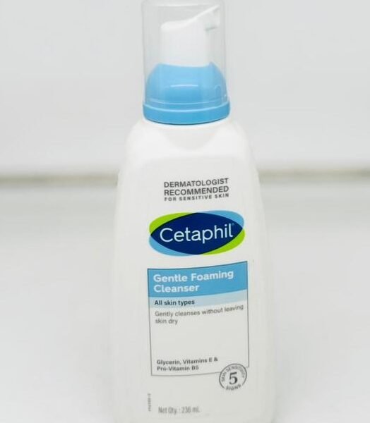 CETAPHIL (Gentle foaming cleanser-All skin types)