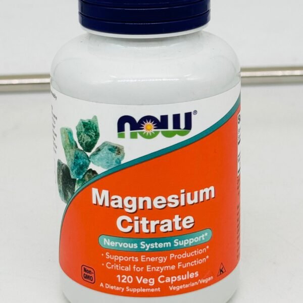 NOW  (Magnesium cetrate- nervous systemsupport) 120capsules