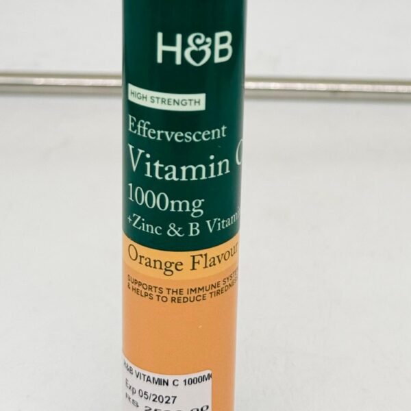 H&B Vitamin C (High strength)Orange flavour - 1000mg