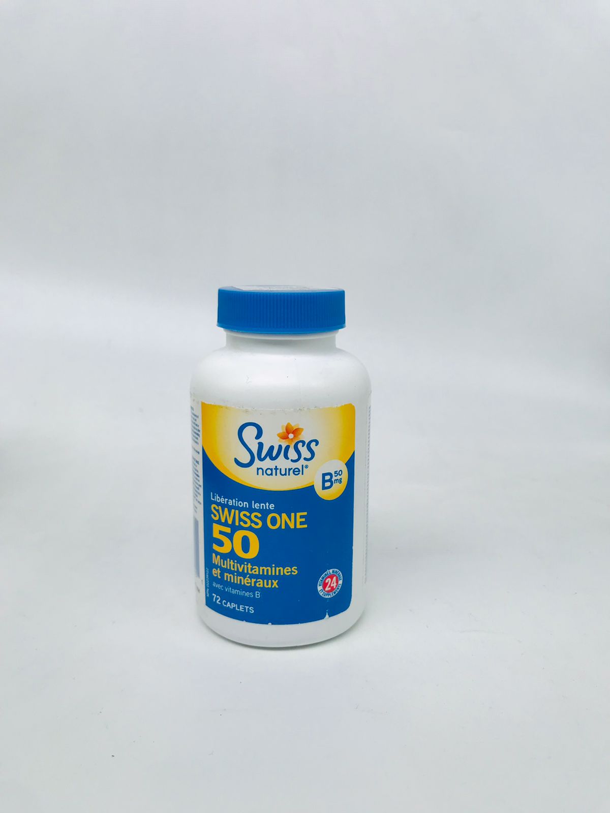 Swiss natural multivitamin and mineral (72 Caplets)